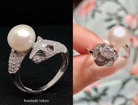 G様 Custom order Miss Rose ring & PANTHÈRE ring