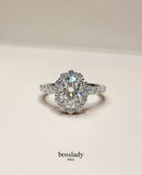 N様 Custom order Oval ring (US 4.5号）
