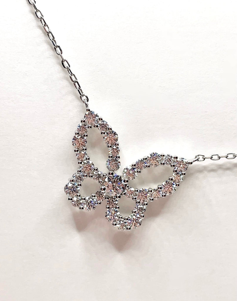 Blooming butterfly necklace – bosslady tokyo