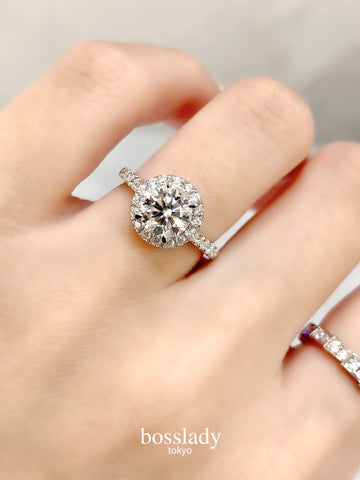 N様 Custom order Mon soleil ring 1.5ct